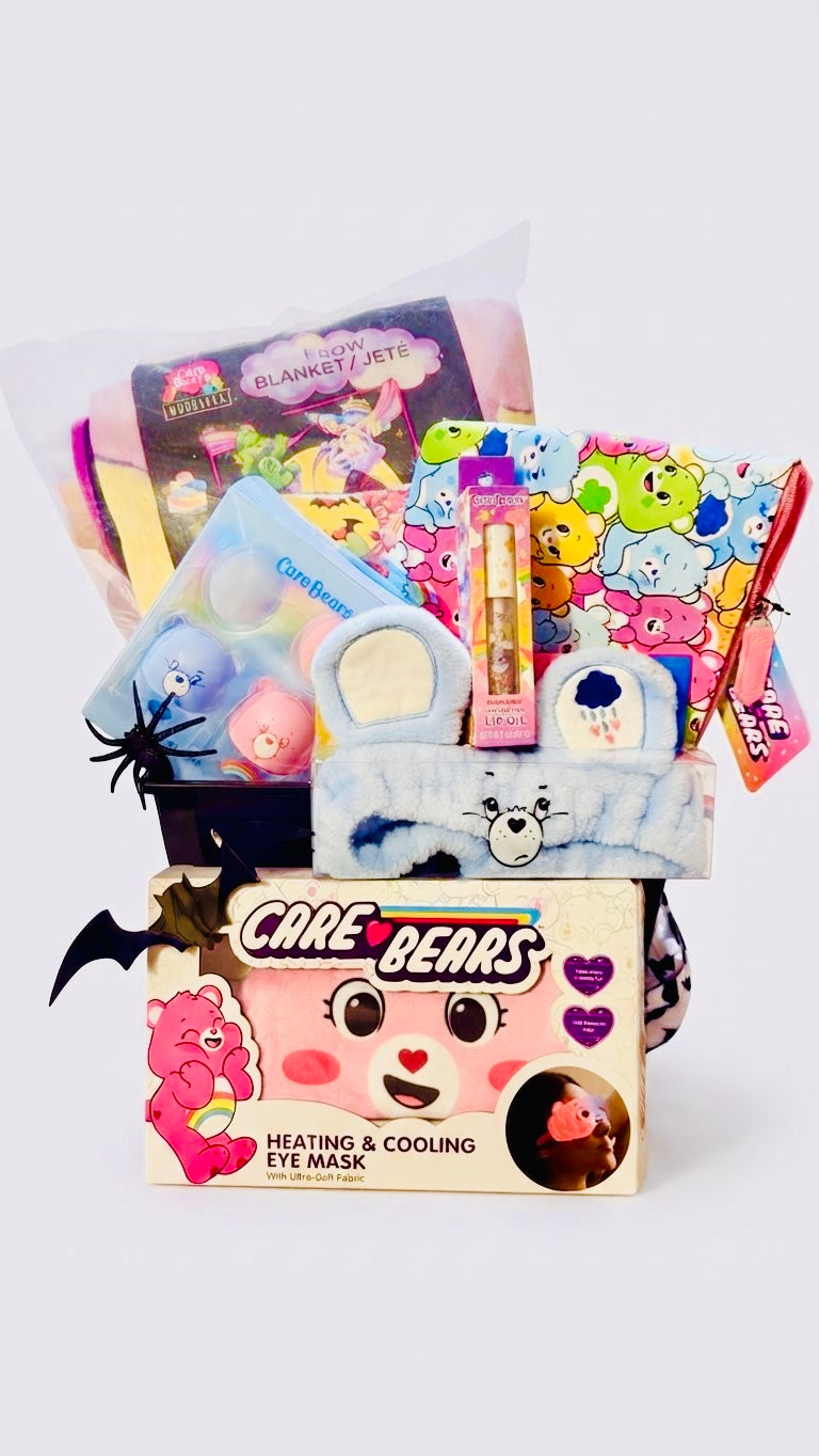 Deluxe Elegant Care Bears Collector Gift Basket| Spooky Bundle| ATGBDesigns