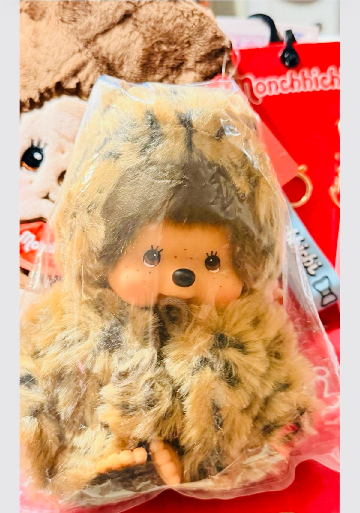 Deluxe Elegant  Monchhichi Gift Basket|Wicker Basket Bundle|ATGBDesigns