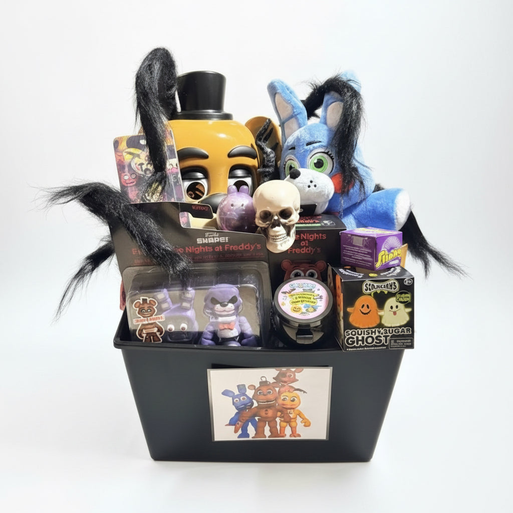 Deluxe Five Nights at Freddy's Bonnie Basket SOLD OUT |ATGBDesigns
