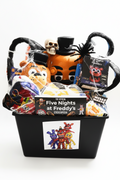 Deluxe Five Nights at Freddy's Lefty Spooky Gift Basket AVAILABLE |FNAF Collector Bundle|ATGBDesigns